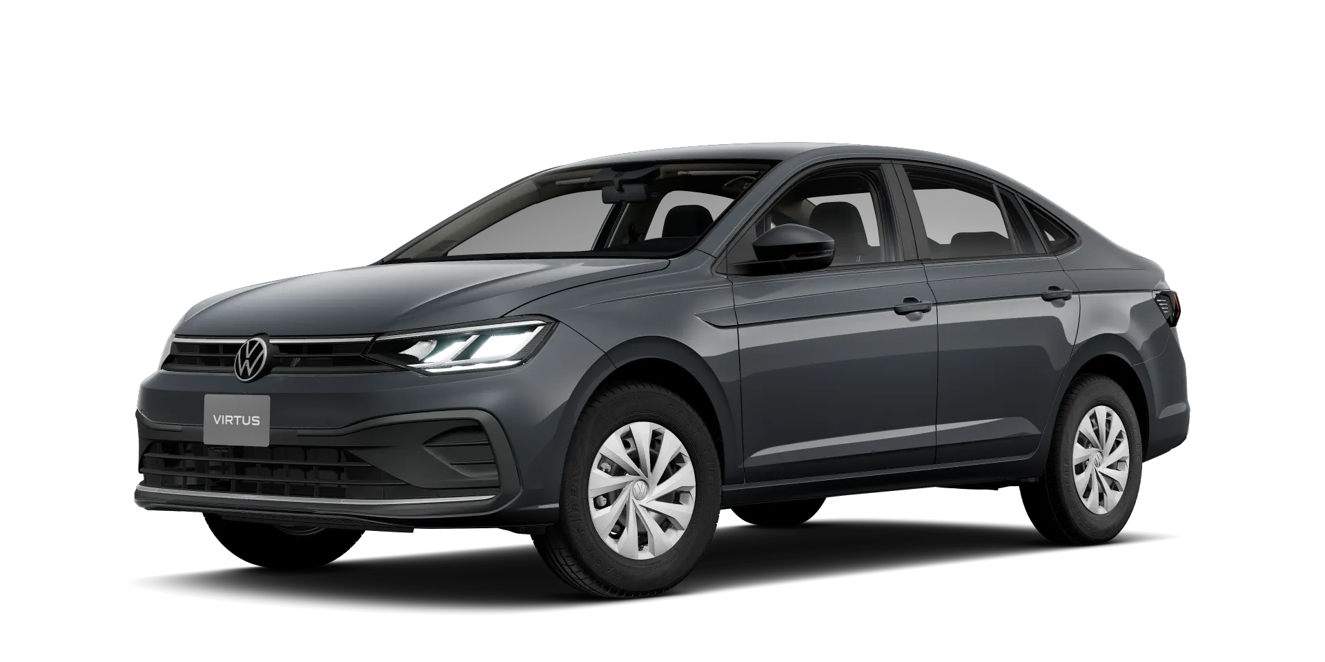 Volkswagen Virtus Gris carbon steel