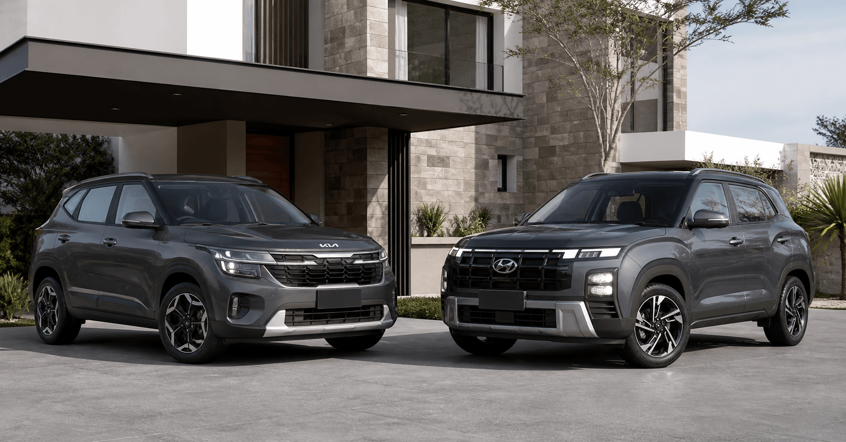 Comparativa Kia Seltos 2026 vs Hyundai Creta 2026