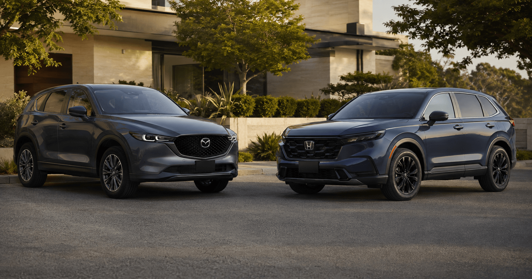 Mazda CX-5 2026 vs Honda CR-V 2026: SUV compacta familiar